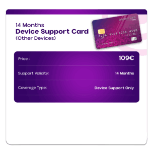 14 Months Support Card (Other Devices)