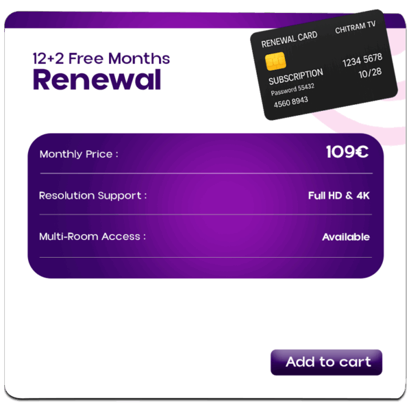 12+2 Free Months Renewal