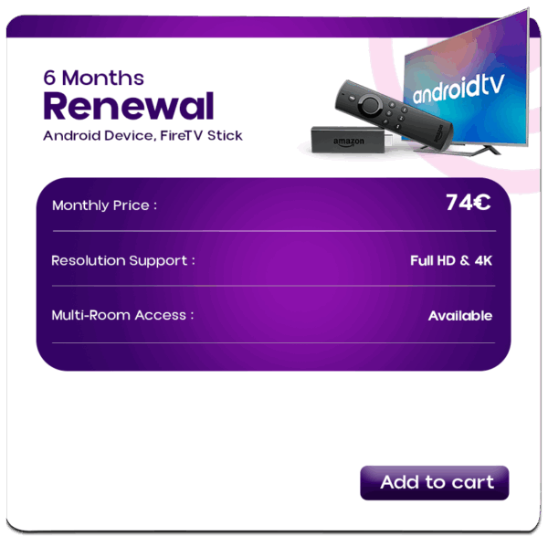 6 Months Android Renewal