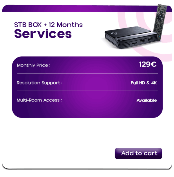 STB BOX + 12 Months